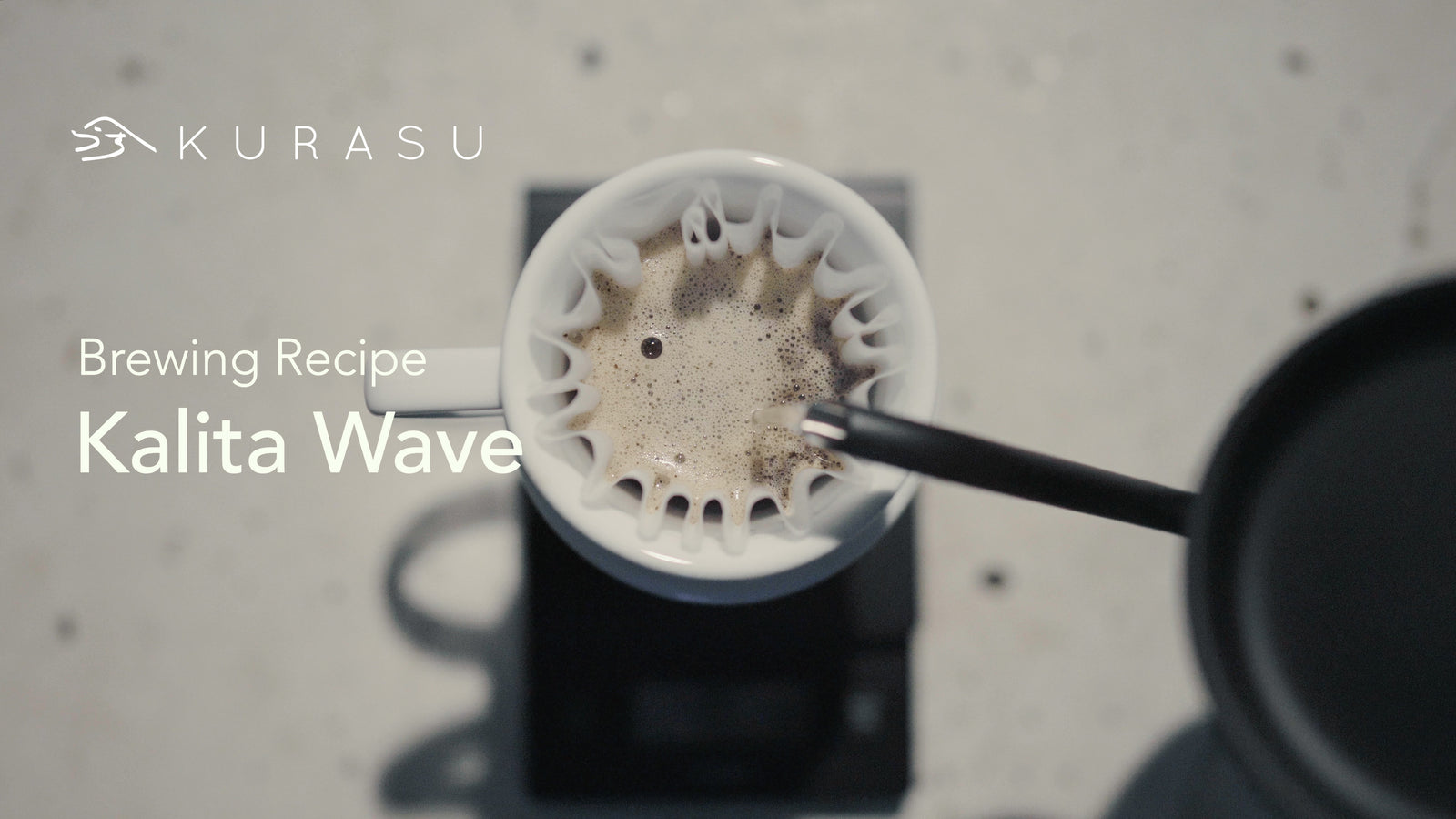 How to brew with Kalita Wave by kurasu.shop