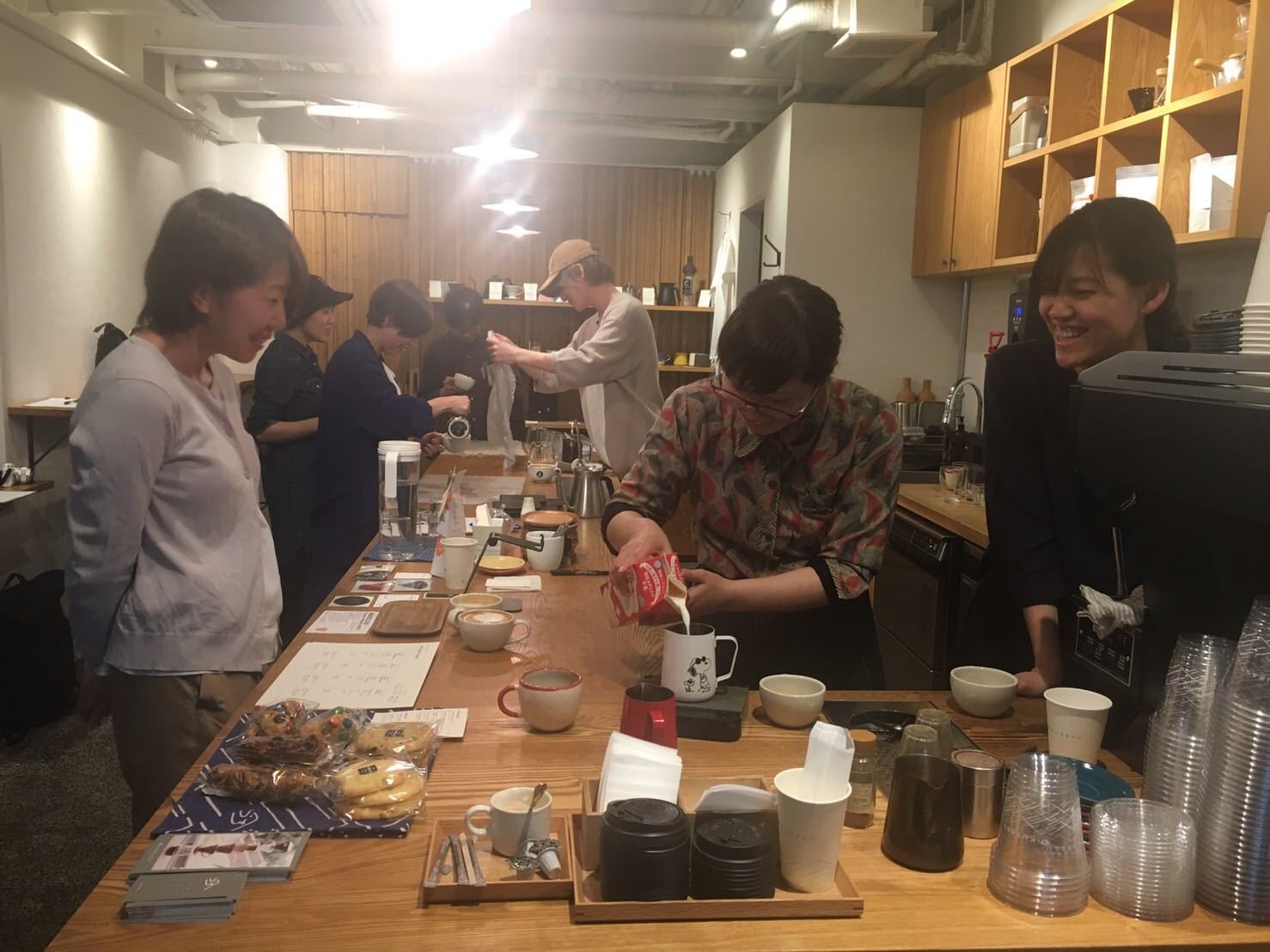 kurasu.shop event report: Latte workshop with Ayaka and Tsubasa